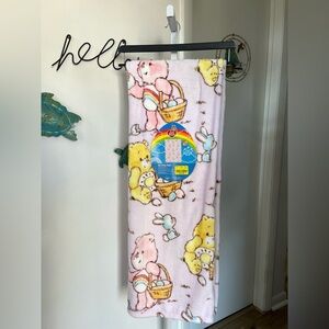 NEW Baby Care Bears Easter Throw Blanket 50”x70”